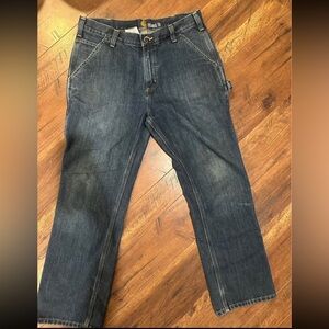 Mens Carhartt Jeans Relaxed Fit 34x30